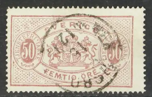 Zweden Dienstzegel Michel 10Aa Najlepsza cena