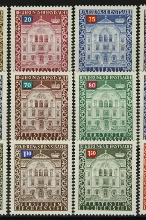 Najlepsza cena Liechtenstein Dienst Michel 57-68