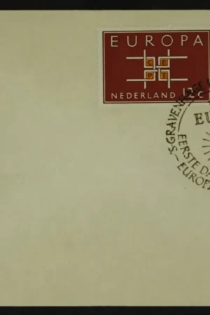 Oferta limitowana Nederland FDC E59