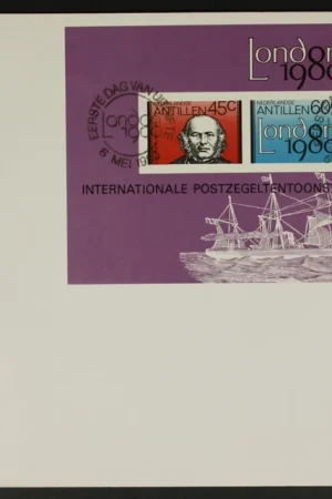 Autentyczny Ned. Antillen FDC E132a