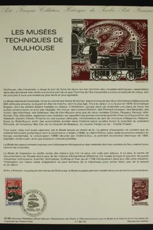 Frankrijk Yvert 2450 Document Phil. 43-86 Niska cena