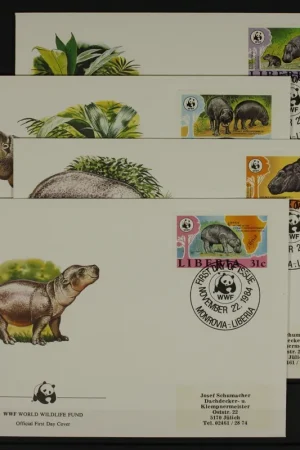 Liberia Michel 1315-1318 FDC Tylko dziś