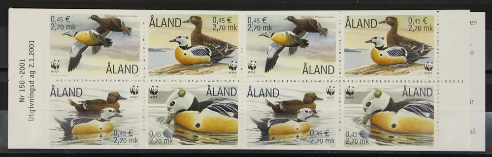 Wysoka jakość Aland Michel 183-186 Postzegelboekje 9