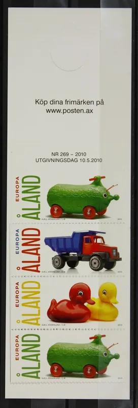 Bezpieczna płatność Aland Michel 327-329 Postzegelboekje 18