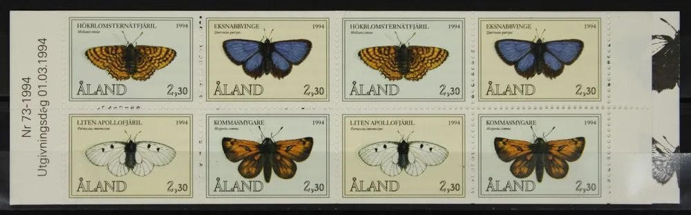 Bezpieczna płatność Aland Michel 82-85 Postzegelboekje 2