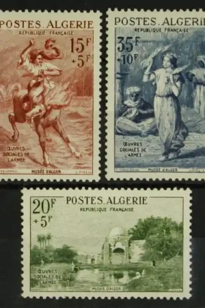 Algerije Michel 369-371 pf Premium