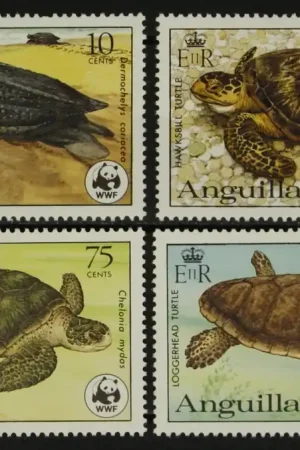 Oferta limitowana Anguilla Michel 541-544 A