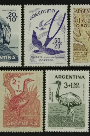 Wysoka jakość Argentinie Michel 715-719