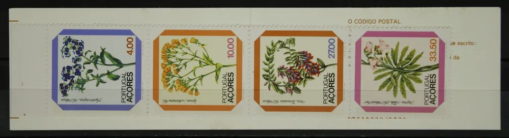 Azoren Michel 349-352 Boekje Niska cena