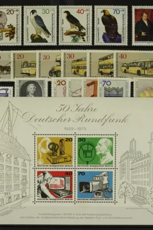 Berlijn, Jaarset 1973 Premium