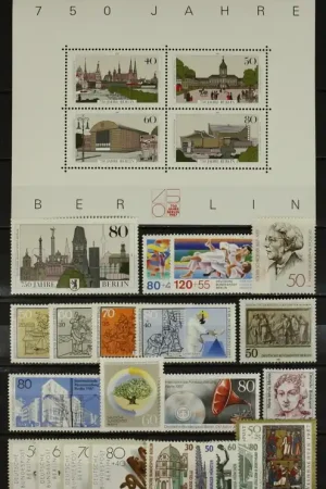 Berlijn, Jaarset 1987 Oryginalny