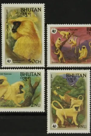 Ostatnia szansa Bhutan Michel 840-843