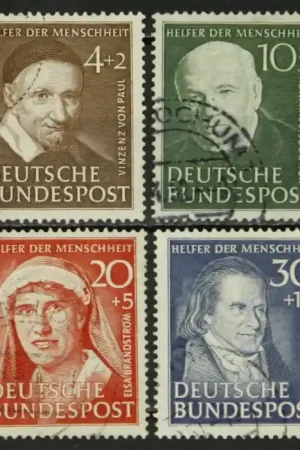 Bondsrep. Duitsland, Michel 143-146 Kup teraz