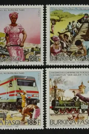 Burkina Faso Michel 1082-1085 Wyprzedaż