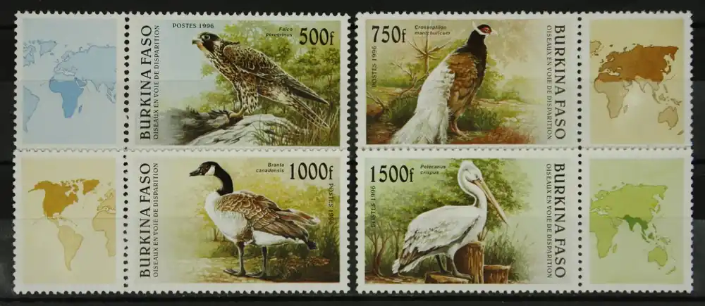 Burkina Faso Michel 1406-1409 Bezpieczna płatność