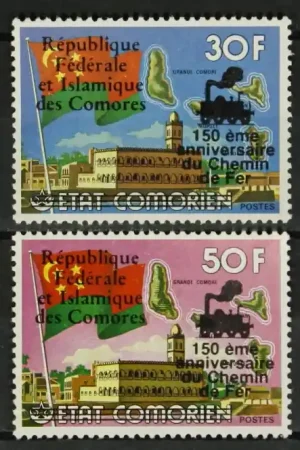 Comoren Michel 450-451 Popularny