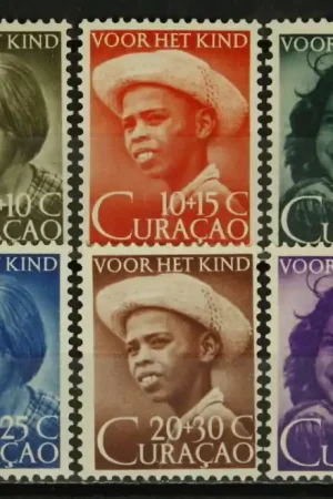 Curacao NVPH 200-205 Zwrot pieniędzy