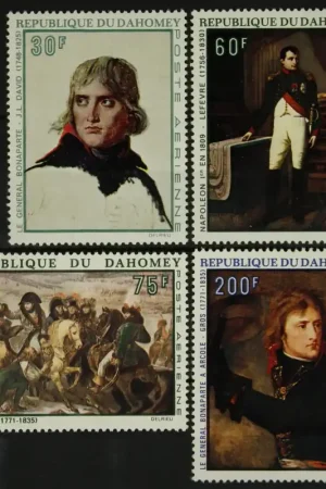 Dahomey Michel 379-382 Oryginalny