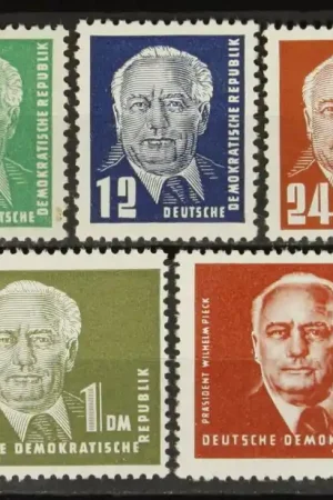 DDR, Michel 322-326 Oryginalny