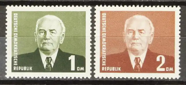 Popularny DDR, Michel 342-343