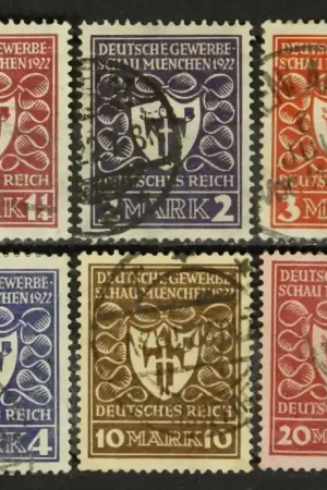 Popularny Deutsches Reich Michel 199-204