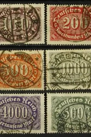 Deutsches Reich Michel 246-257 Promocja