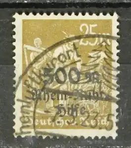 Deutsches Reich Michel 259 Autentyczny