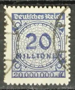 Deutsches Reich Michel 319 B Rabat