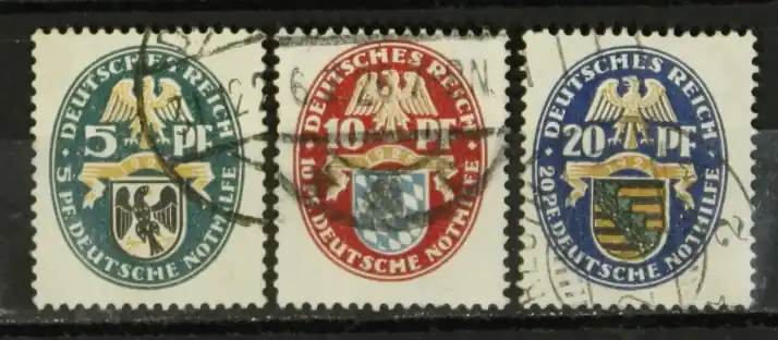 Zamów teraz Deutsches Reich Michel 375-377
