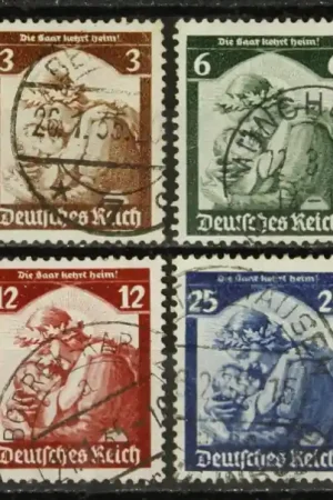 Deutsches Reich Michel 565-568 Nowość