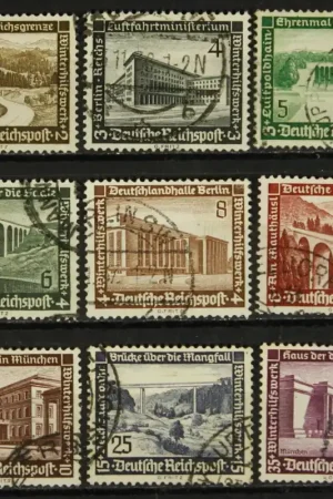 Deutsches Reich Michel 634-642 Ekspresowa dostawa