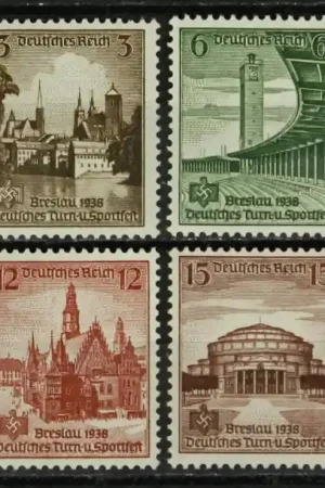 Ostatnia szansa Deutsches Reich Michel 665-668