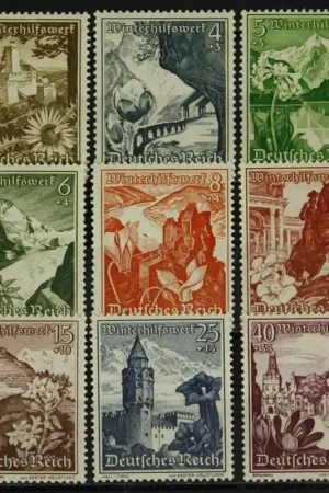 Tani Deutsches Reich Michel 675-683