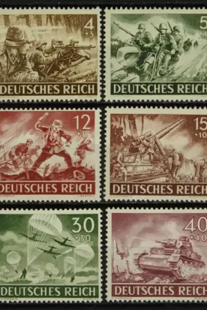 Deutsches Reich Michel 831-842 Popularny
