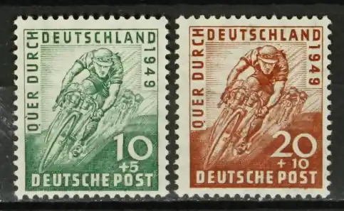 Duitsland, Geallieerde Bezetting Mi. 106-107 Oferta limitowana