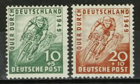 Duitsland, Geallieerde Bezetting Mi. 106-107 Zwrot pieniędzy