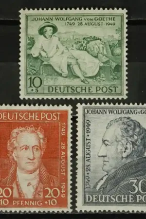 Duitsland, Geallieerde Bezetting Mi.108-110 Ekspresowa dostawa