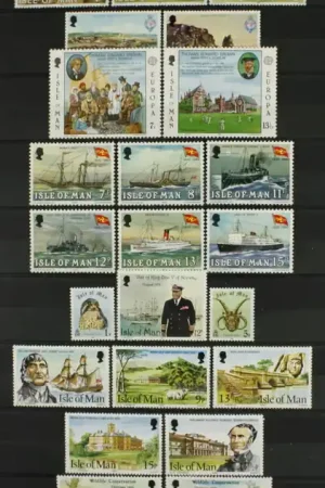 Autentyczny Eiland Man, complete jaargang 1980