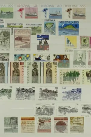 Promocja Faroer, Verzameling uit 1977-2006