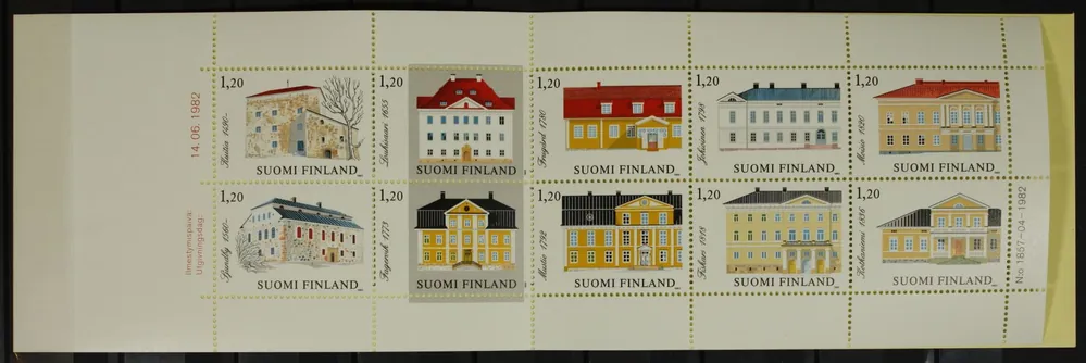 Finland Postzegelboekje 13 Rabat