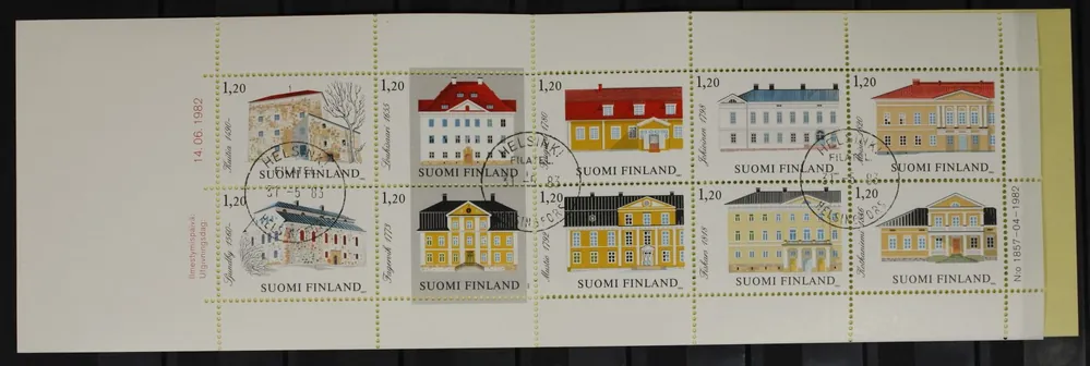 Najlepsza cena Finland Postzegelboekje 13