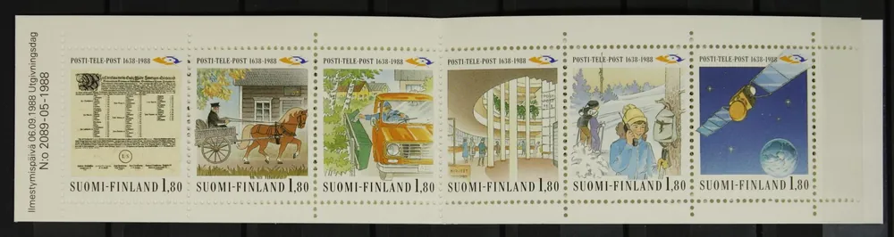 Popularny Finland Postzegelboekje 23