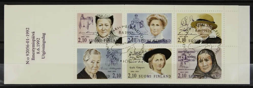 Szybka dostawa Finland Postzegelboekje 30