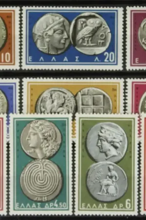 Griekenland Michel 696-705 Oryginalny