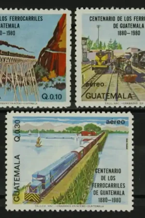 Najlepsza cena Guatemala Michel 1216-1218