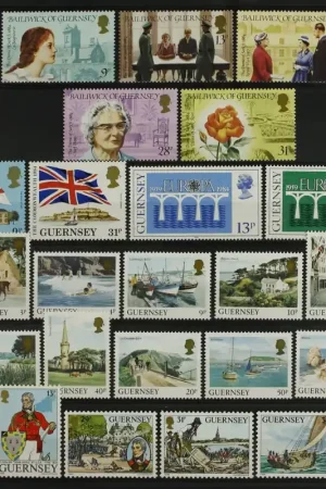 Zwrot pieniędzy Guernsey, complete jaargang 1984