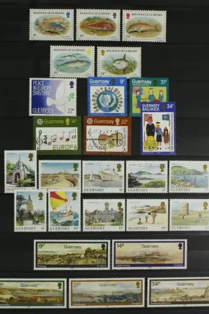 Zwrot pieniędzy Guernsey, complete jaargang 1985