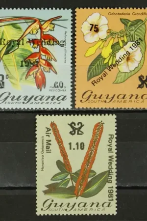 Guyana Michel 677-679 Wysoka jakość