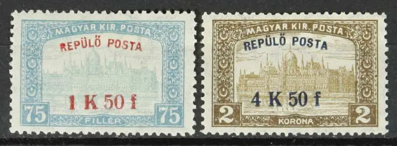 Autentyczny Hongarije Michel 210-211