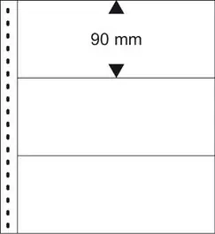 Lindner 831 bankbiljetblad (10x) tussenbladen wit Darmowa dostawa